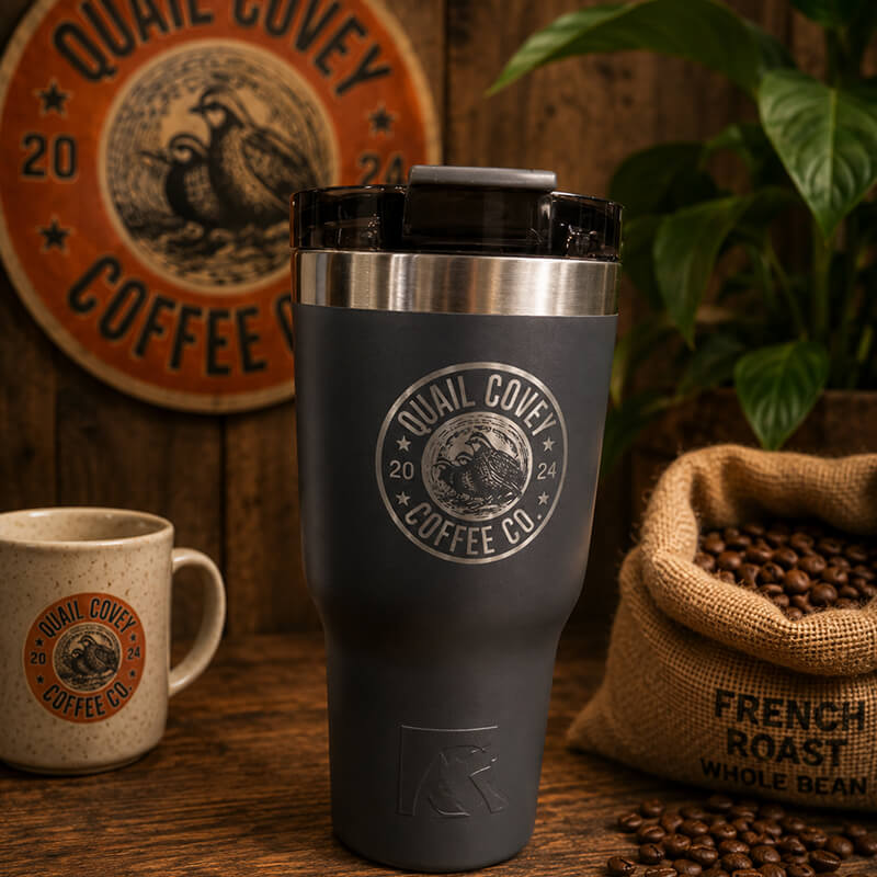 Quail Covey coffee Tumbler